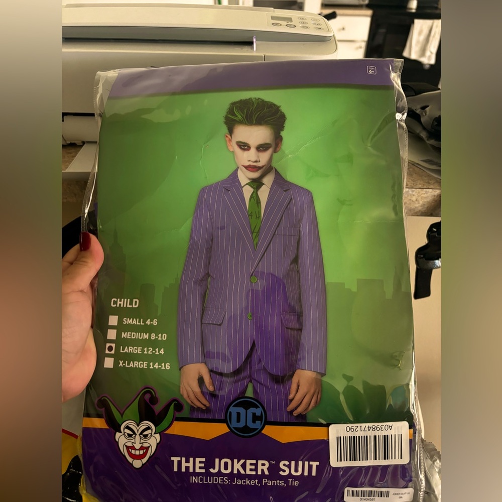 Kids The Joker Party Suit - DC Comics